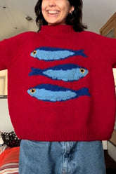Suéter de pescado